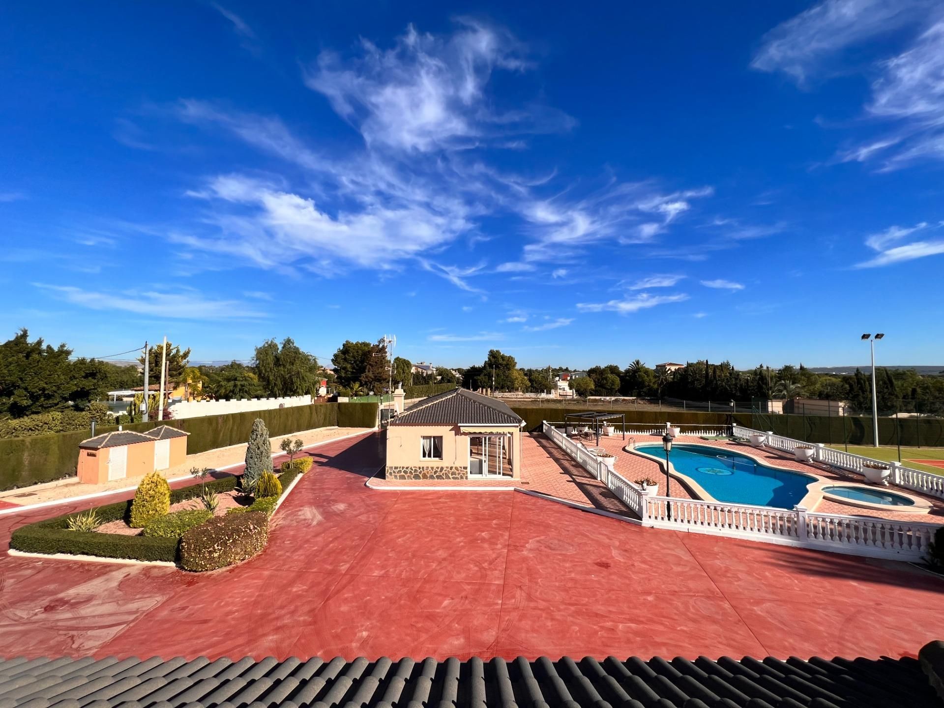 Exterior view of House or chalet for sale in Elche / Elx  with Air Conditioner, Heating and Private garden