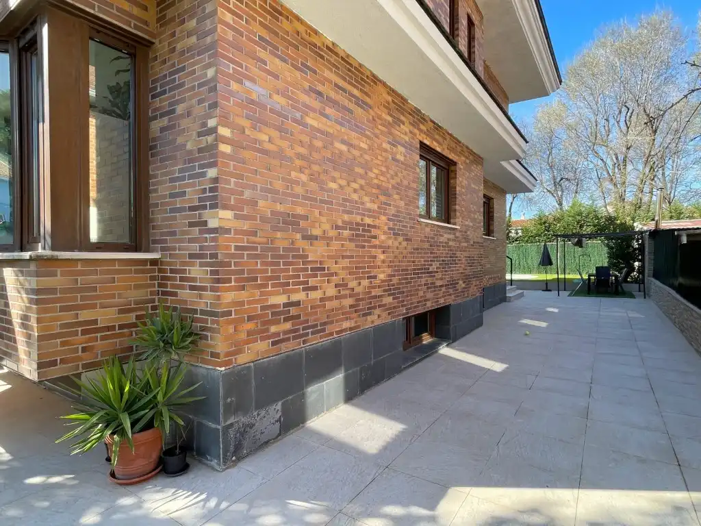 Exterior view of Detached homes for sale in Las Rozas de Madrid  with Private garden, Terrace and Storage room