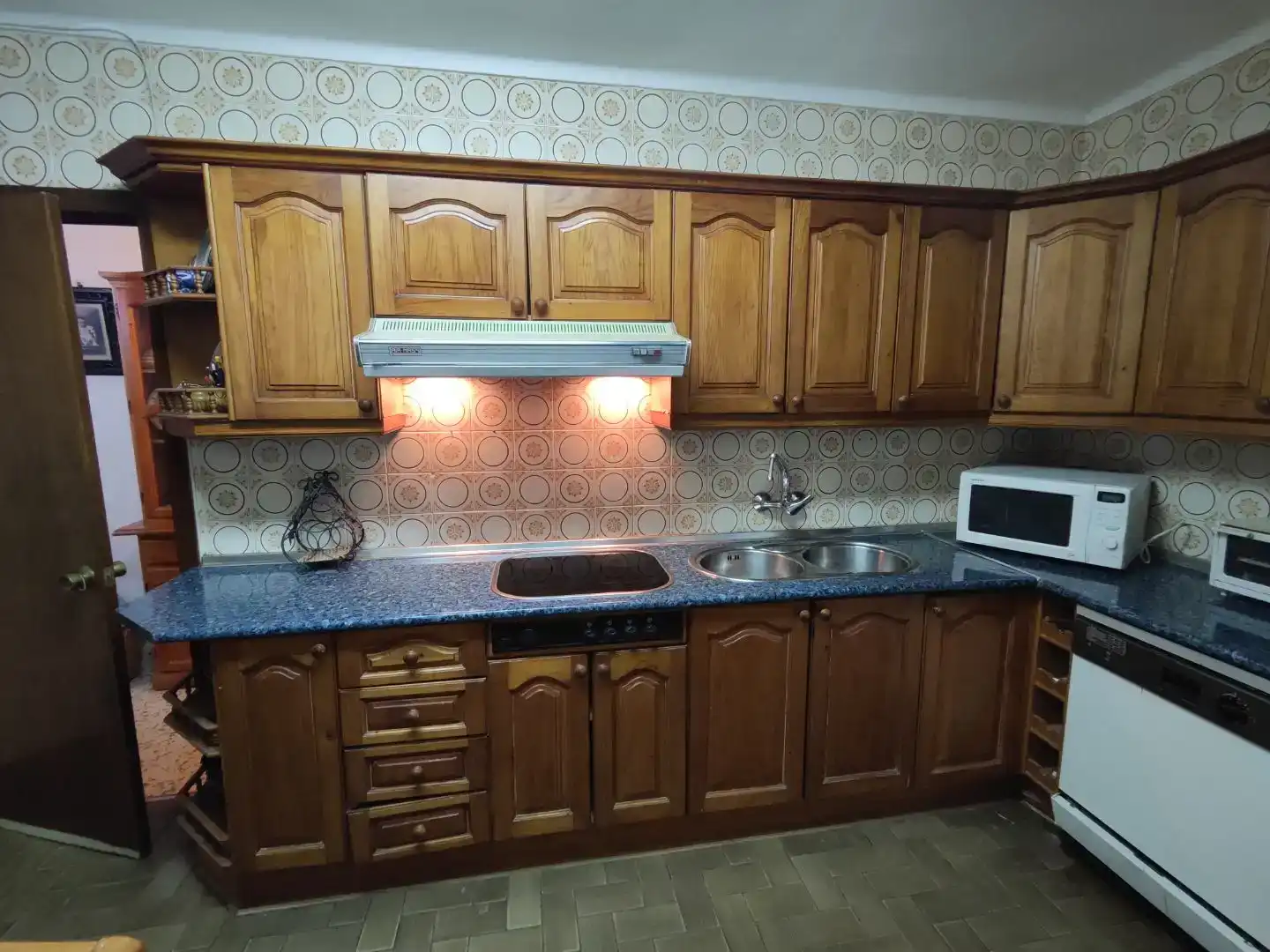Küche von Wohnung zum Verkauf in Ronda mit Klimaanlage und Balkon