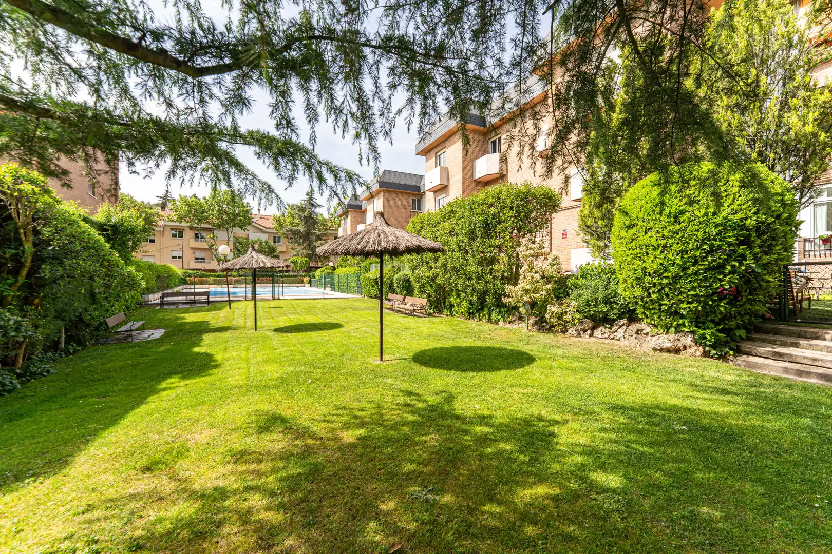 Garten von Erdgeschoss zum Verkauf in Torrelodones mit Heizung, Privatgarten und Parkett