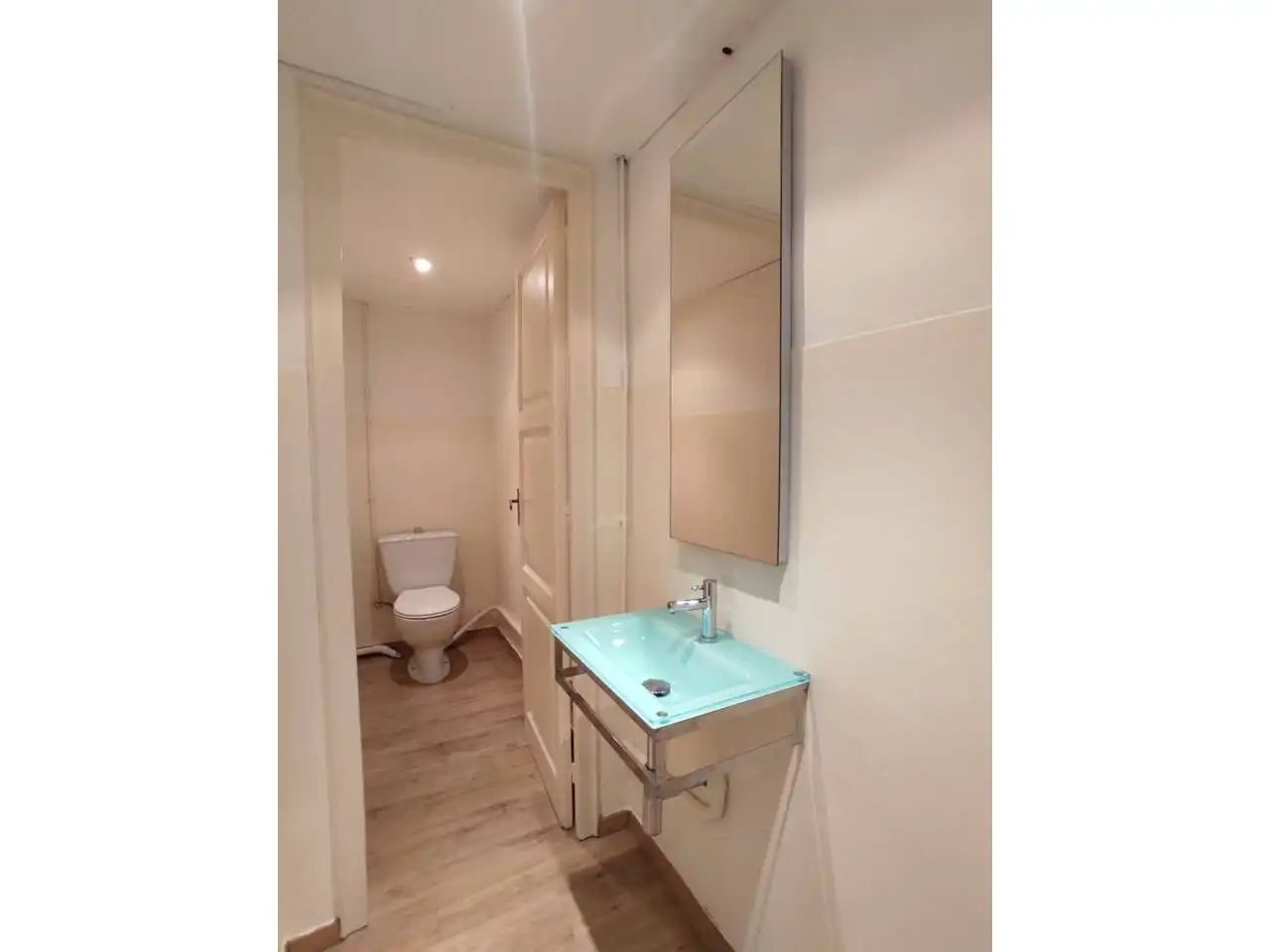 Baño de Oficina de alquiler en Girona con Calefacción