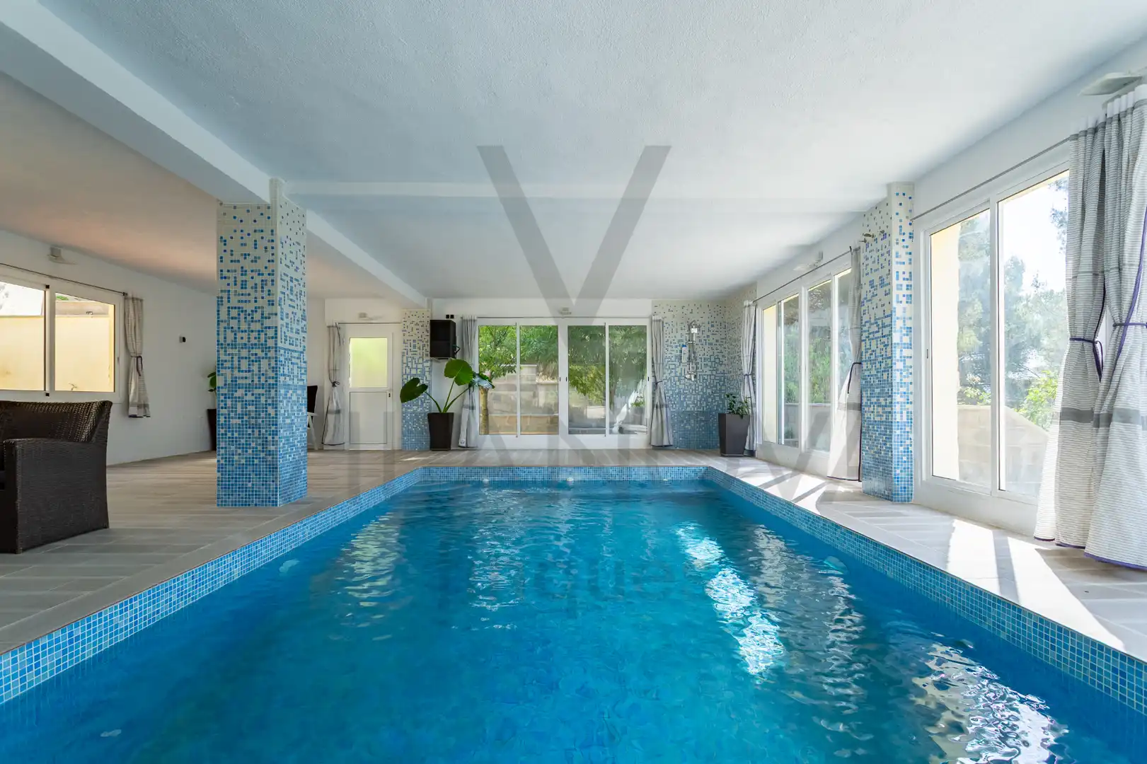 Piscina de Casa o chalet en venta en Cabra del Camp con Aire acondicionado, Calefacción y Jardín privado