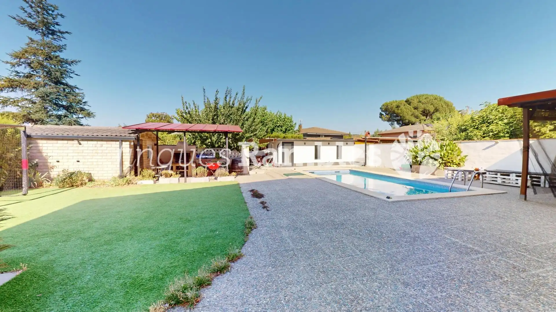 Vista exterior de Casa o chalet en venta en La Torre de Claramunt con Calefacción, Jardín privado y Parquet