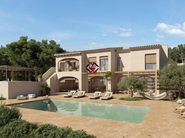 Chalet con piscina en venta en La Fustera