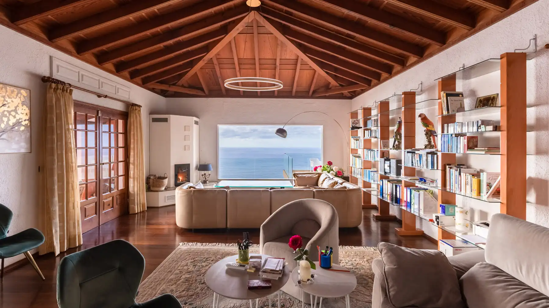 Living room of Houses for sale in Tacoronte  with Air Conditioner, Private garden and Terrace