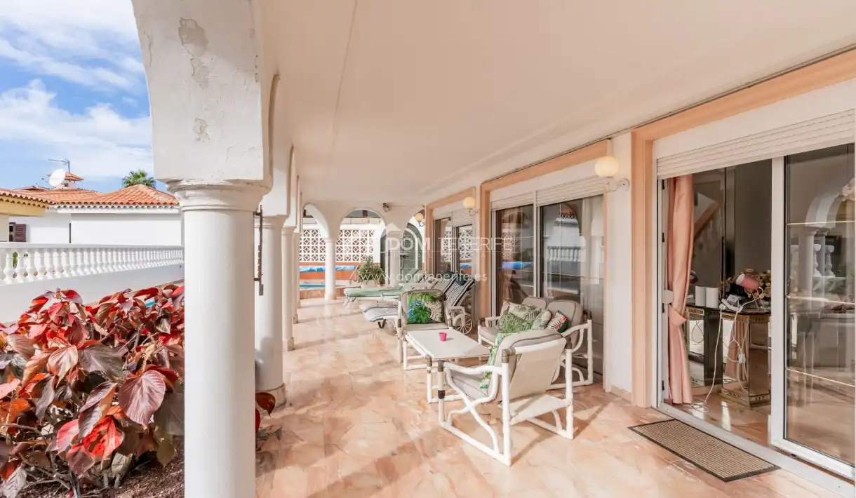 Terraza de Casa o chalet en venta en Arona con Terraza, Piscina y Amueblado