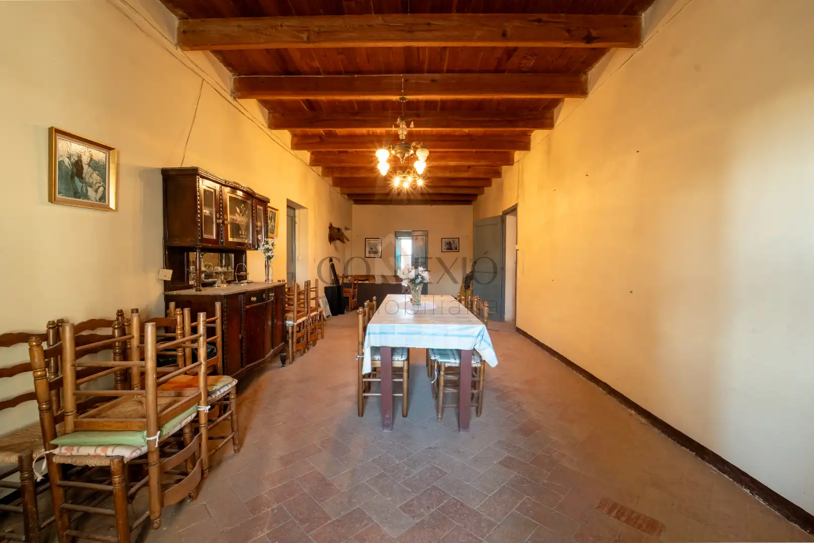 Comedor de Finca rústica en venta en Pontós con Jardín privado, Terraza y Trastero