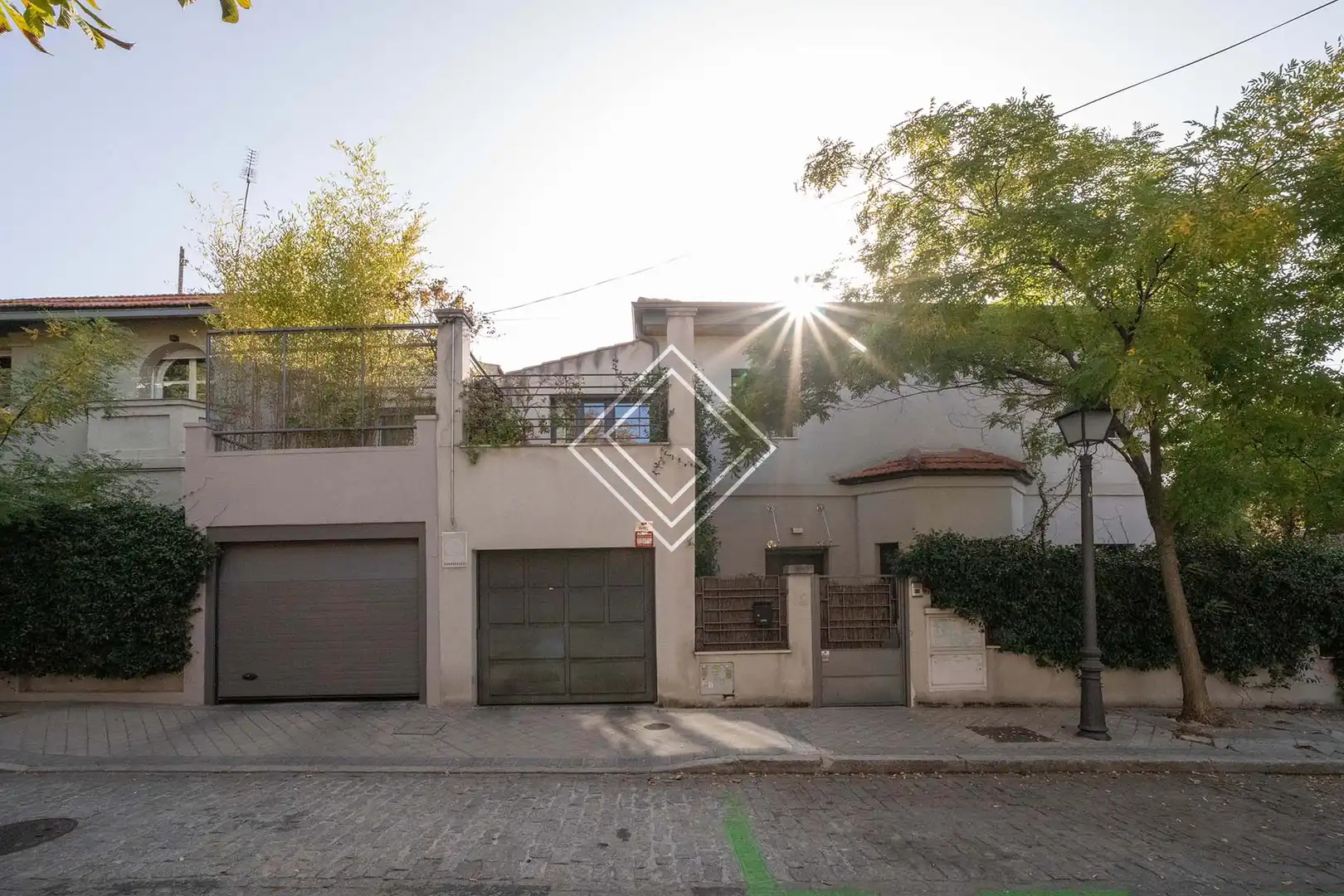 Vista exterior de Casa o chalet en venta en Madrid