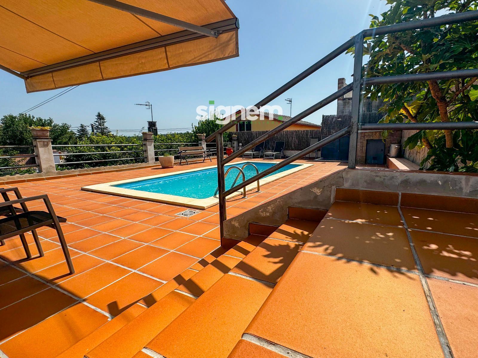 Swimming pool of House or chalet for sale in Sant Salvador de Guardiola  with Air Conditioner, Heating and Private garden