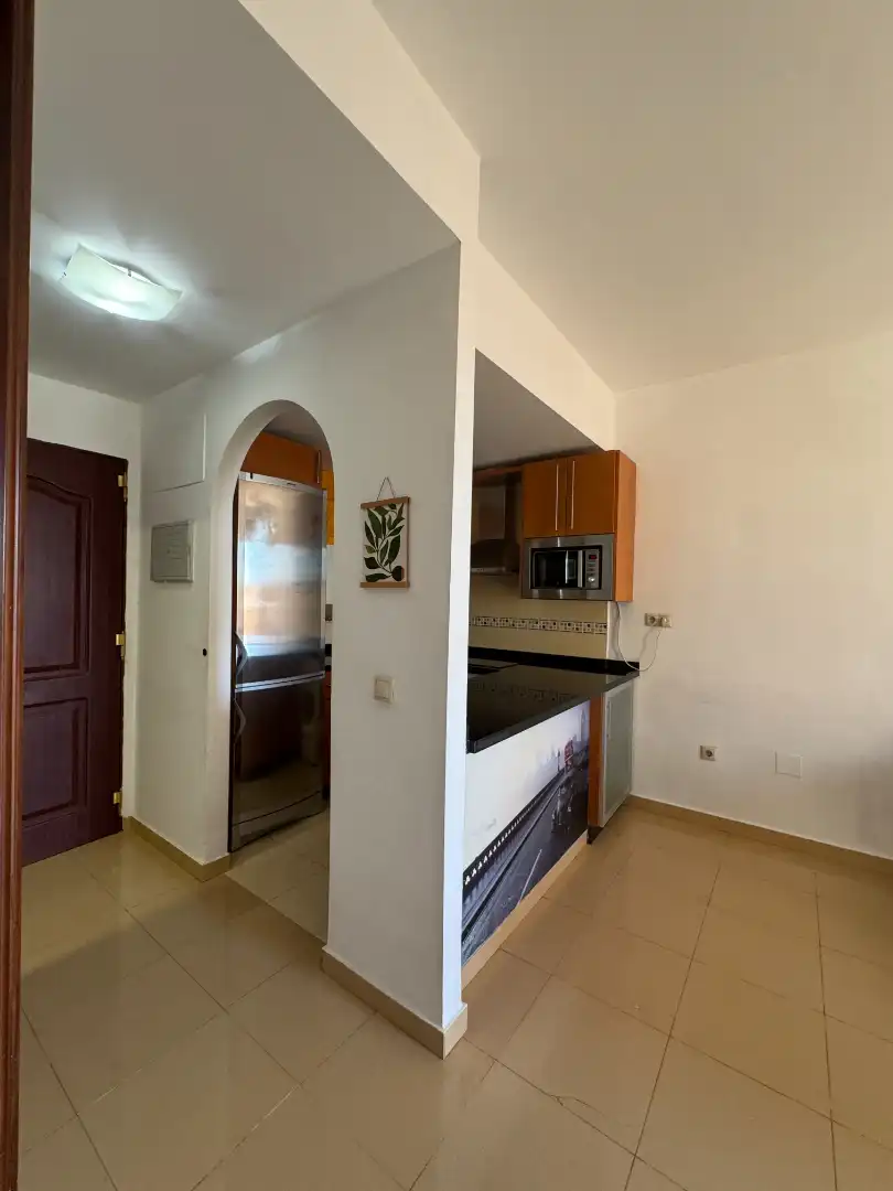 Cocina de Piso de alquiler en Benalmádena con Aire acondicionado, Calefacción y Terraza