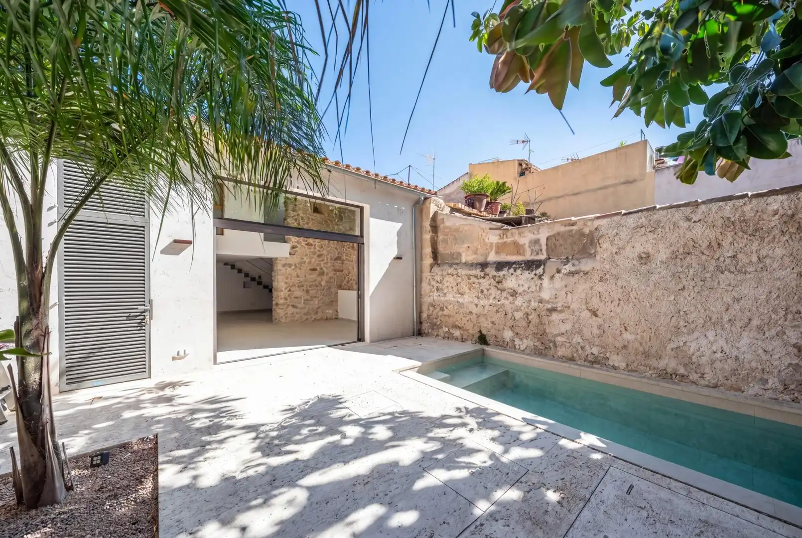 Piscina de Casa adosada en venta en Petra