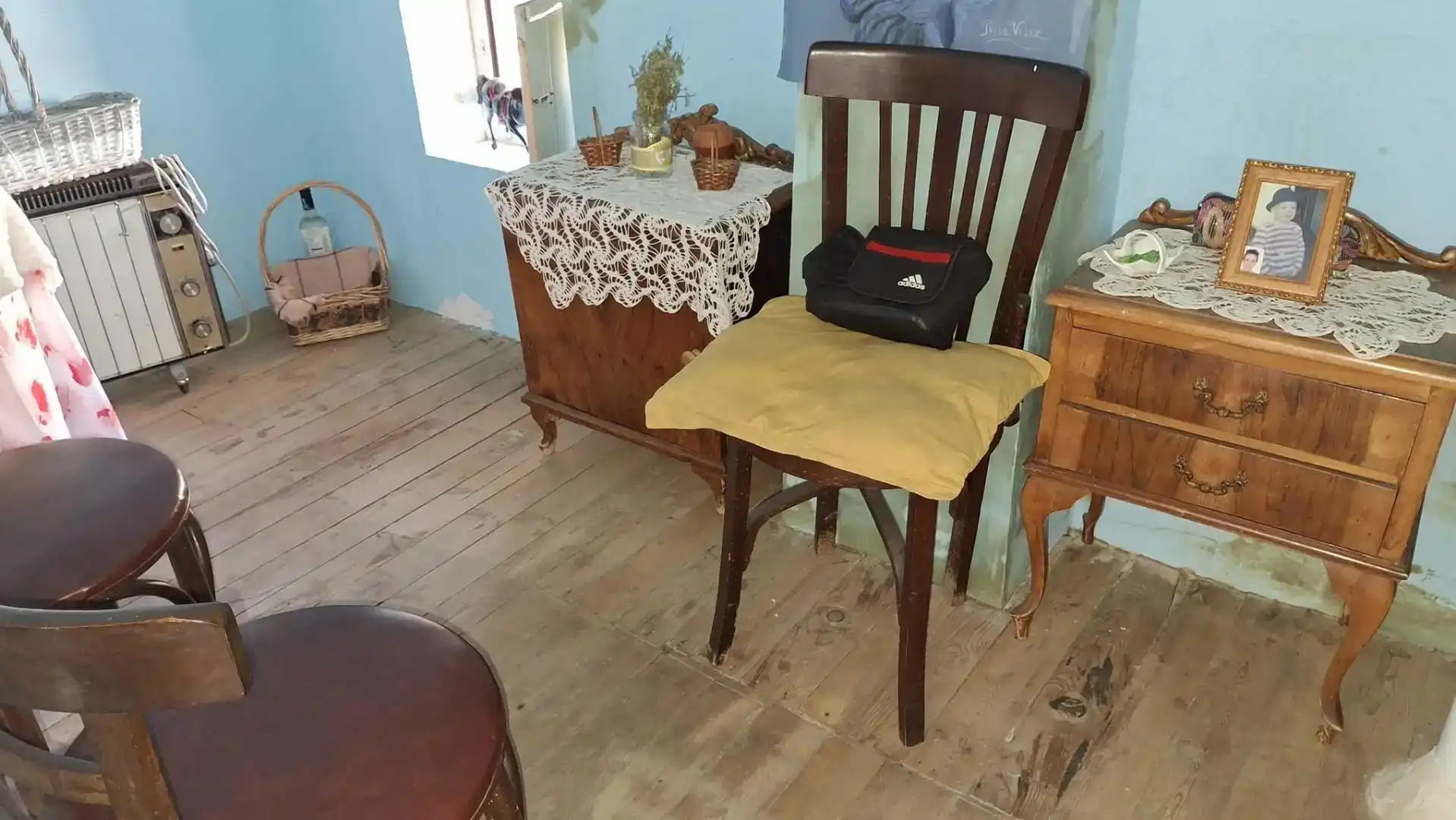 Menjador de Finca rústica en venda en Palacios de la Sierra amb Moblat, Rentadora i TV