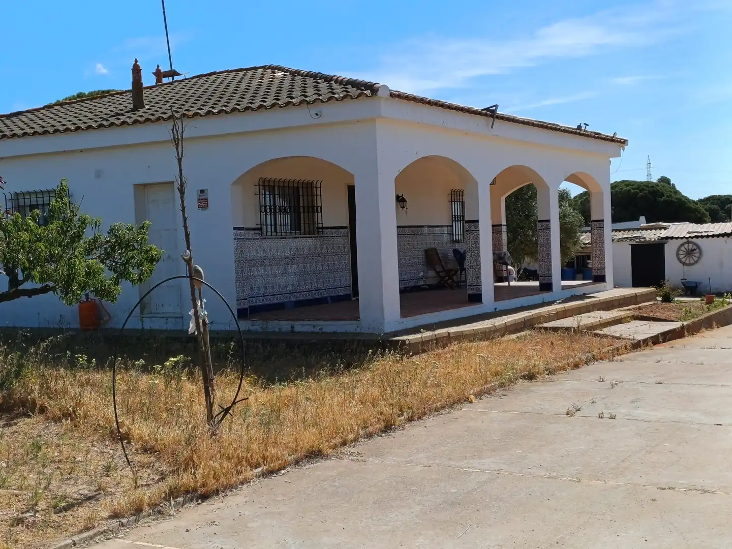 Vista exterior de Finca rústica en venta en Isla Cristina con Jardín privado