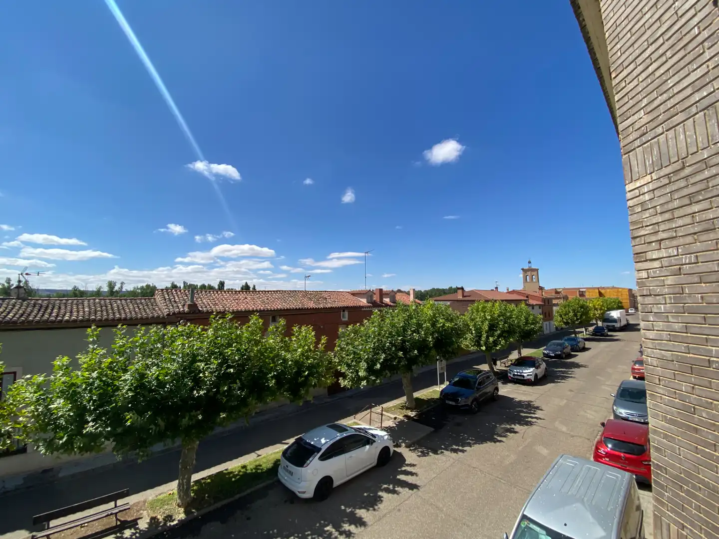 Vista exterior de Pis en venda en Magaz de Pisuerga amb Calefacció, Terrassa i Traster
