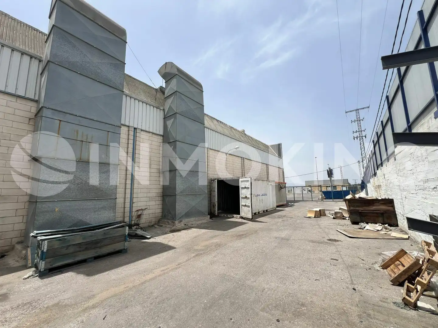 Vista exterior de Nau industrial en venda en Molina de Segura amb Calefacció i Alarma