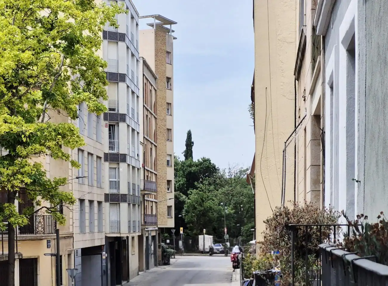 Vista exterior de Piso en venta en Terrassa con Calefacción y Balcón