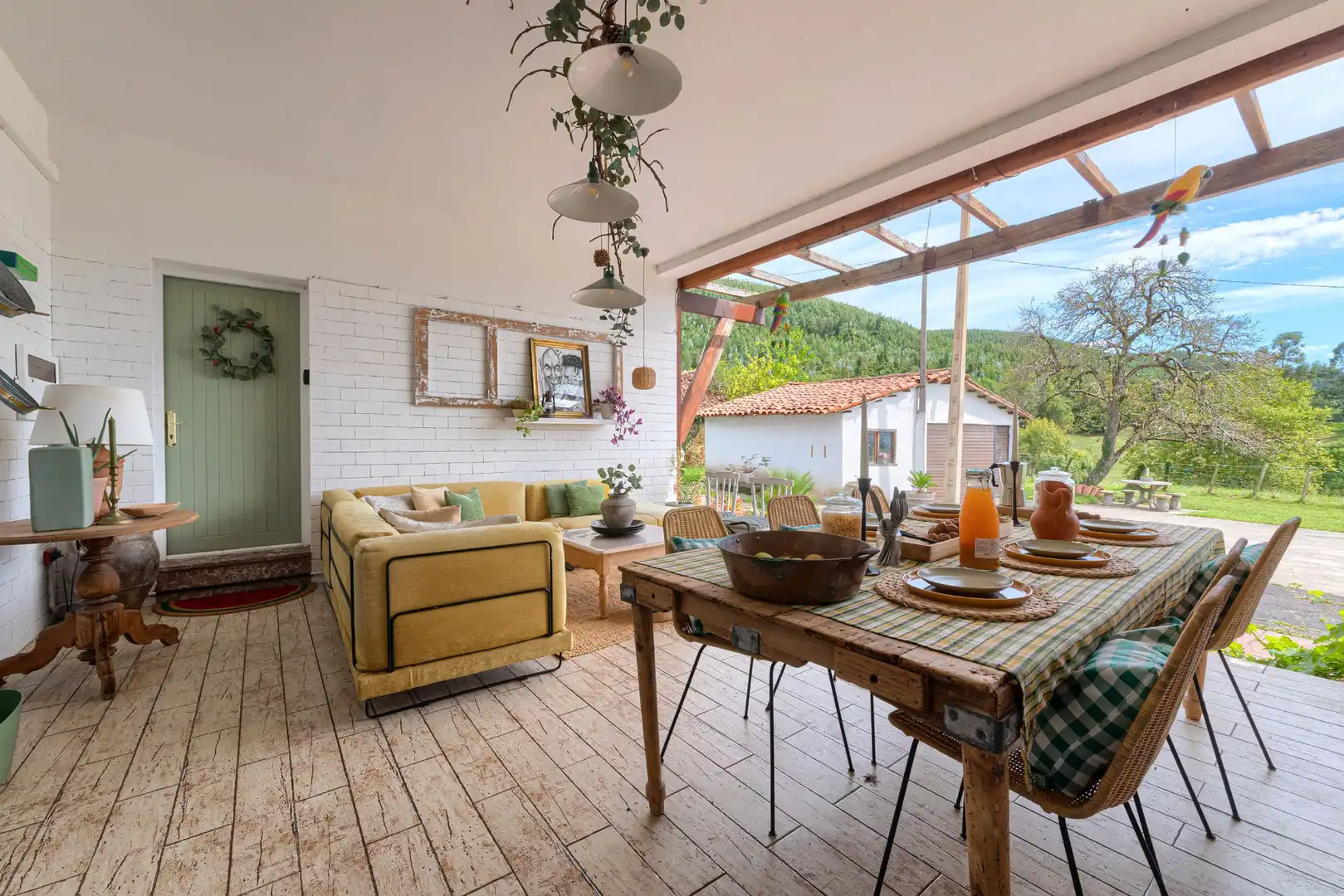 Terrasse von Wohnungen zur Miete in Zamudio mit Heizung, Möbliert und Waschmaschine