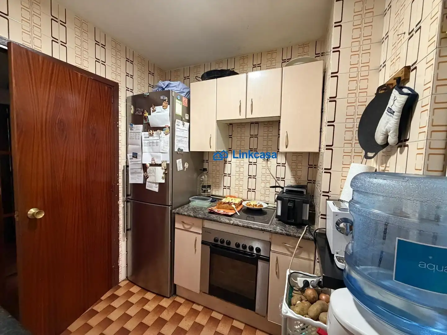 Kitchen of Flat for sale in Fuenlabrada  with Air Conditioner, Heating and Balcony