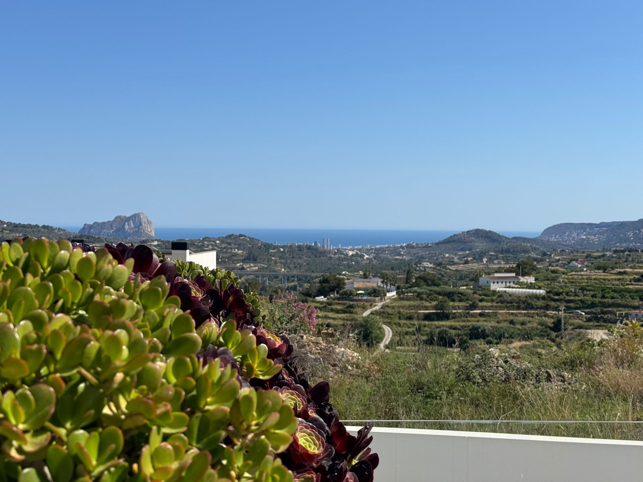 Vista exterior de Pis de lloguer en Benissa amb Aire condicionat, Calefacció i Terrassa