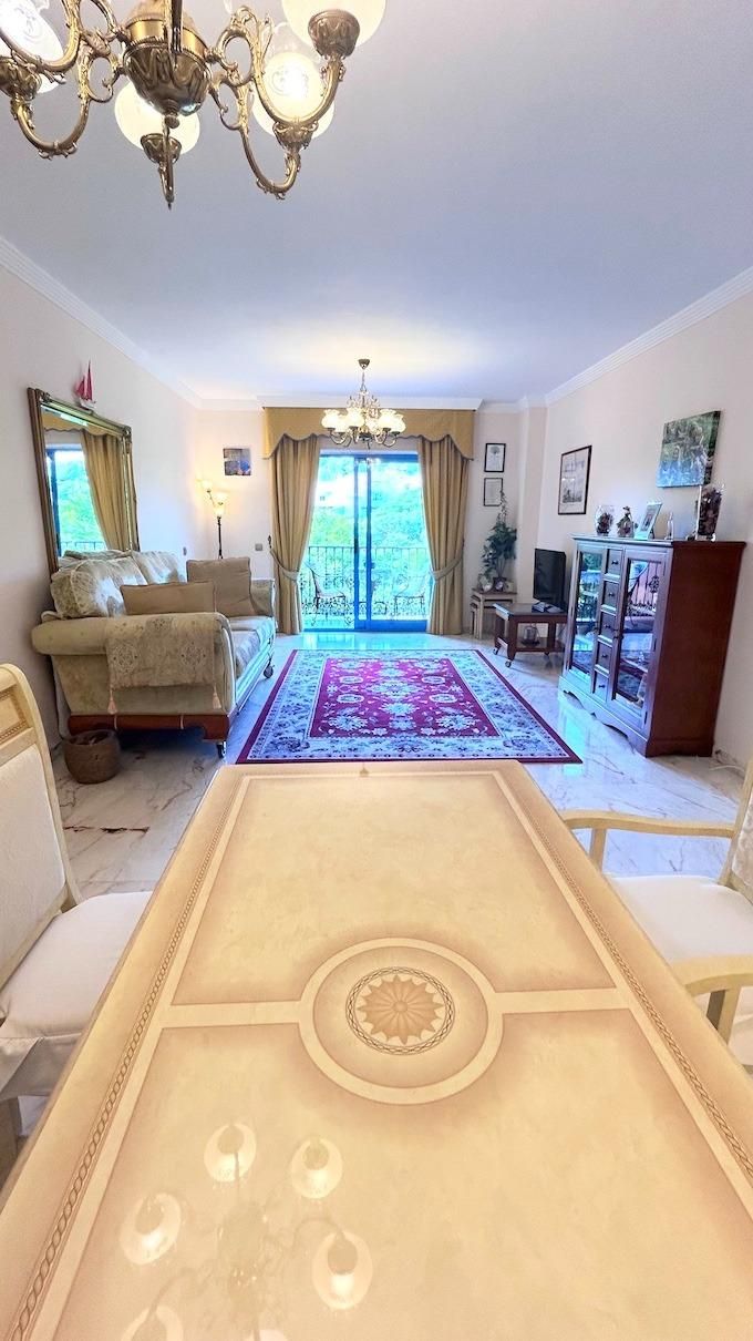 Sala de estar de Planta baja en venta en Benalmádena con Aire acondicionado, Terraza y Amueblado