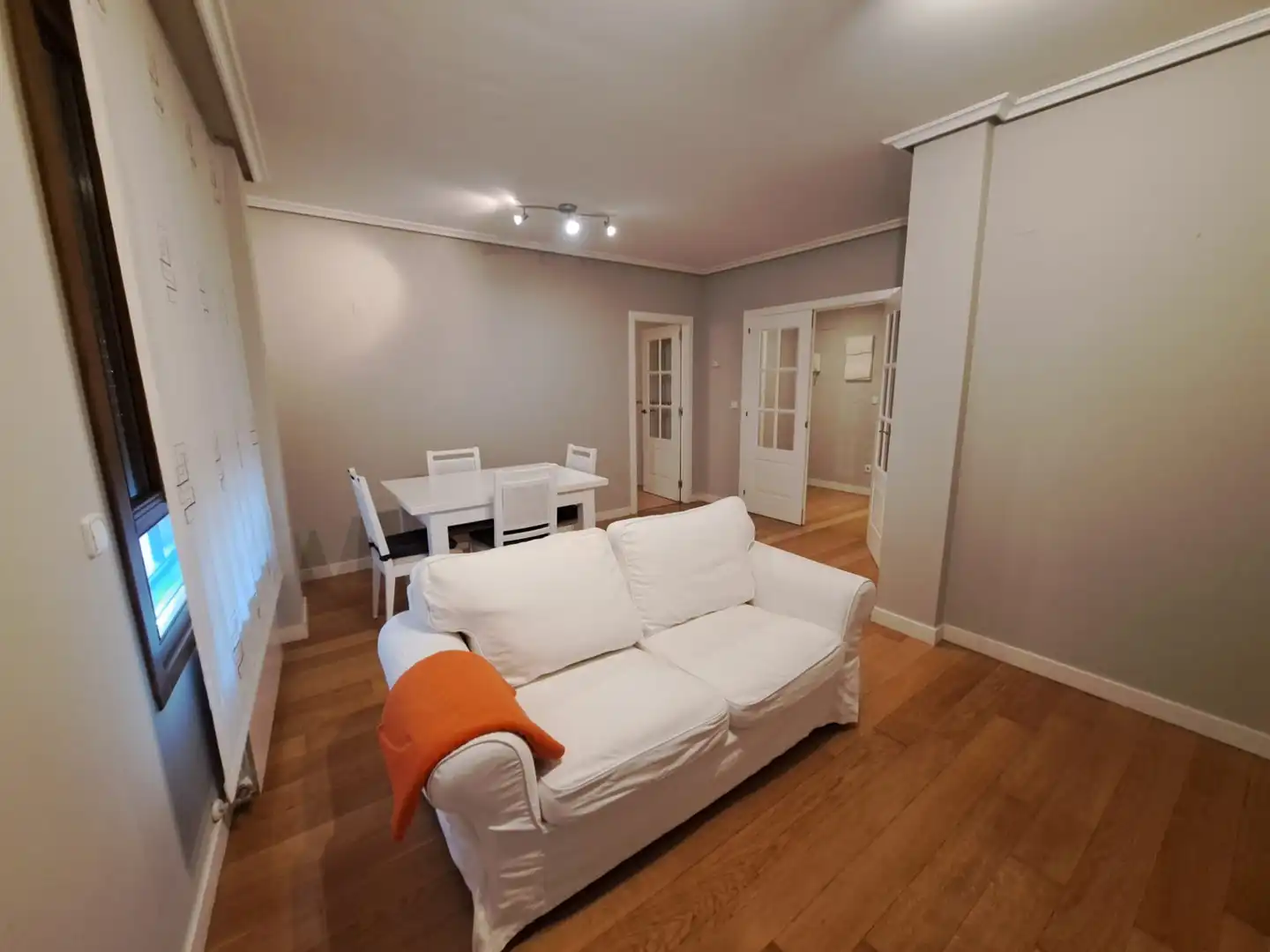 Sala d'estar de Pis en venda en Soria Capital  amb Calefacció, Parquet i Traster