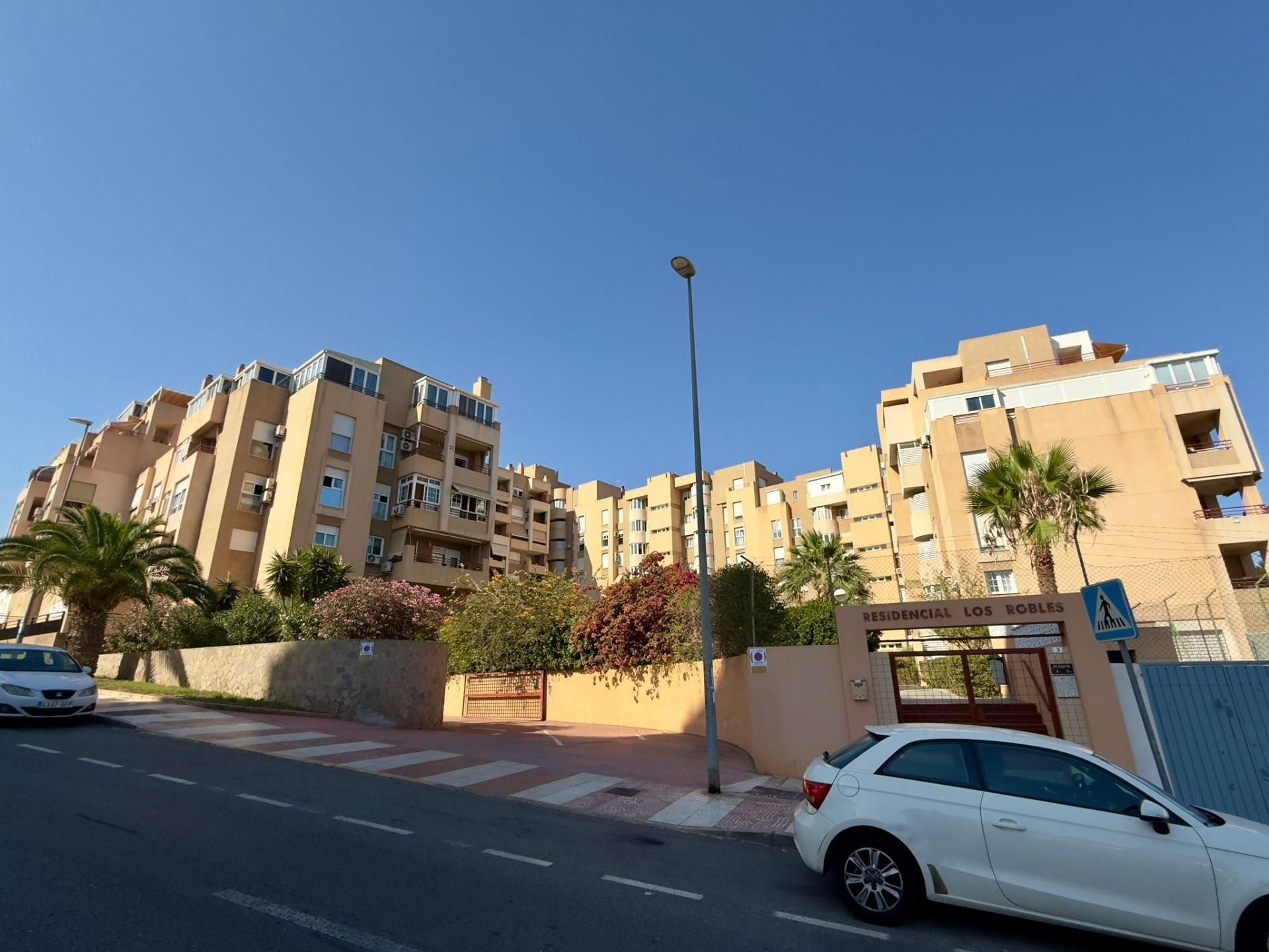 Exterior view of Flat for sale in Roquetas de Mar  with Terrace