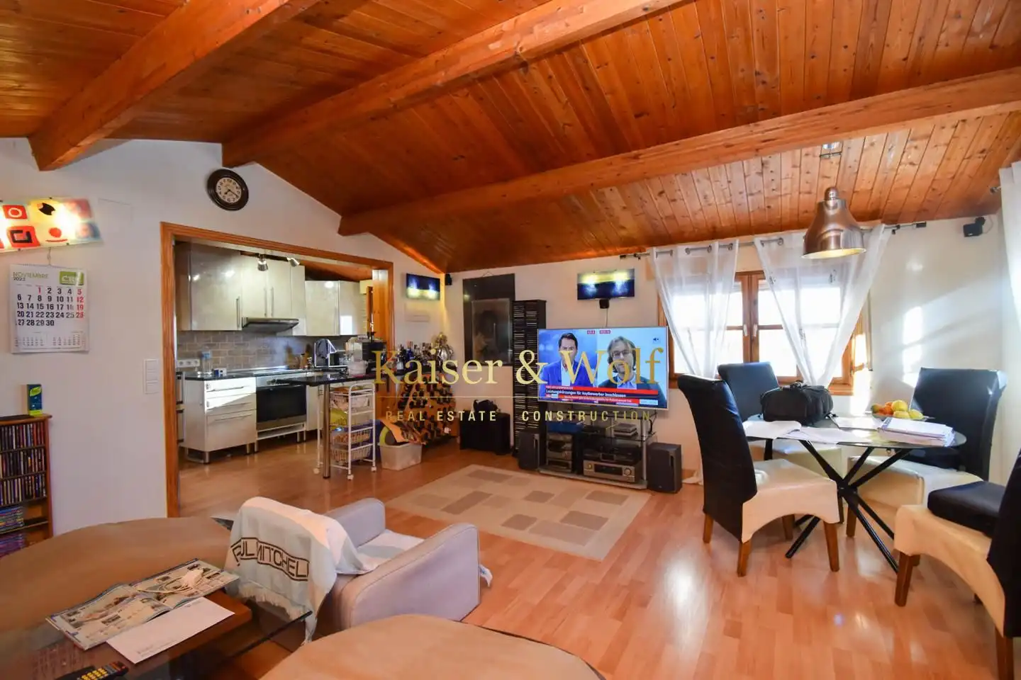 Sala d'estar de Casa o xalet en venda en Albatera amb Aire condicionat, Piscina i Moblat