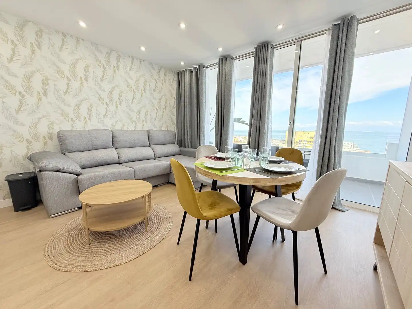Sala de estar de Apartamento de alquiler en Puerto de la Cruz con Amueblado y Se aceptan mascotas