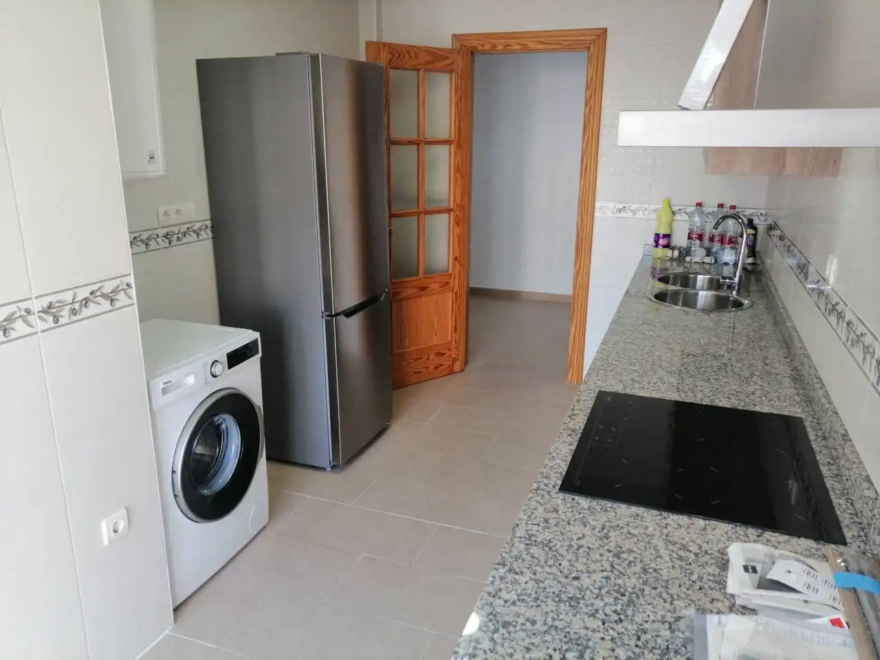 Kitchen of Flat for sale in Villanueva Mesía  with Air Conditioner, Heating and Storage room