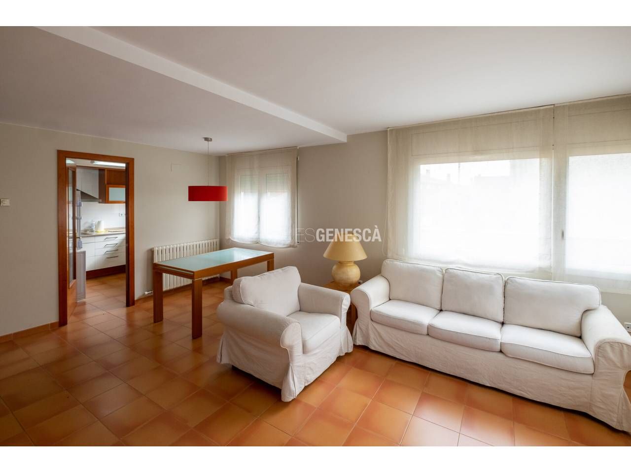 Sala d'estar de Dúplex de lloguer en Matadepera amb Aire condicionat, Calefacció i Terrassa