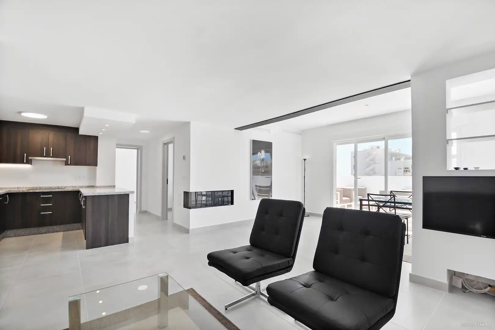 Sala de estar de Ático en venta en Marbella con Aire acondicionado, Terraza y Internet