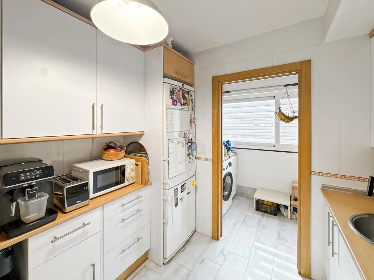 Kitchen of Flat for sale in Madrid  with Air Conditioner, Heating and Community pool