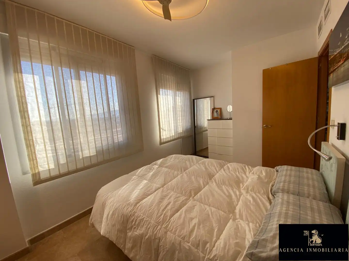 Bedroom of Flat for sale in Murcia  with Air Conditioner, Heating and Terrace