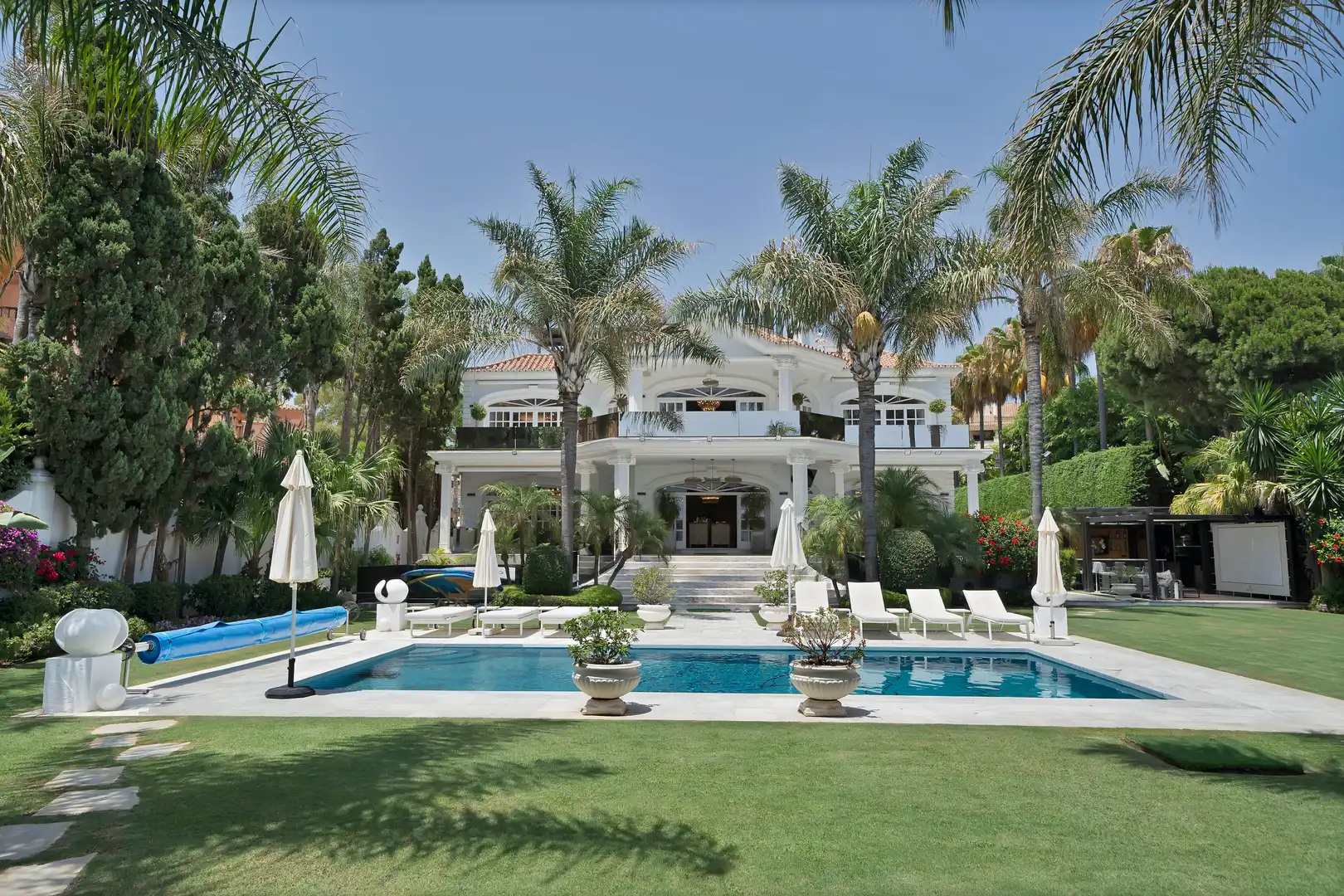 Jardín de Casa o chalet de alquiler en Marbella con Jardín privado, Terraza y Piscina