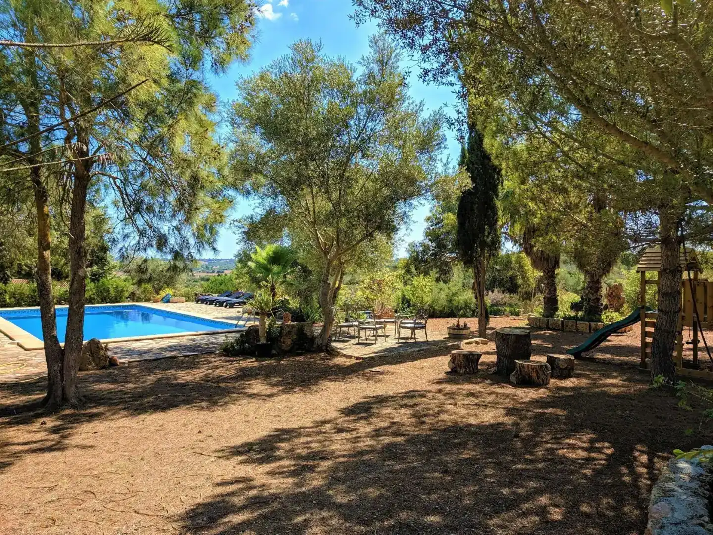 Swimming pool of Houses for rent in Manacor  with Air Conditioner, Private garden and Storage room