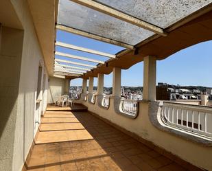 Terrace of Attic to rent in Girona Capital  with Air Conditioner, Heating and Terrace