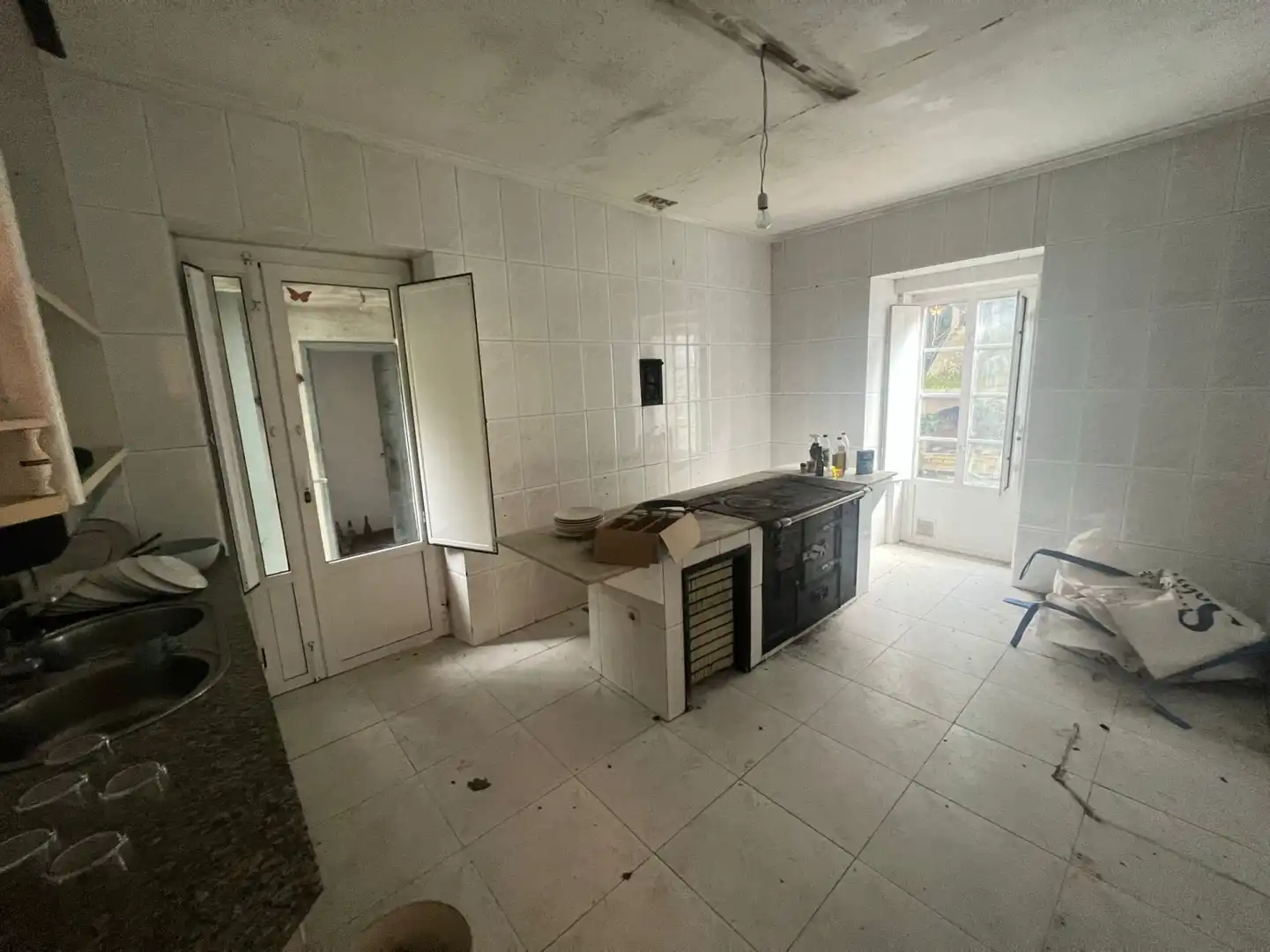 Cocina de Casa o chalet en venta en O Saviñao  con Calefacción