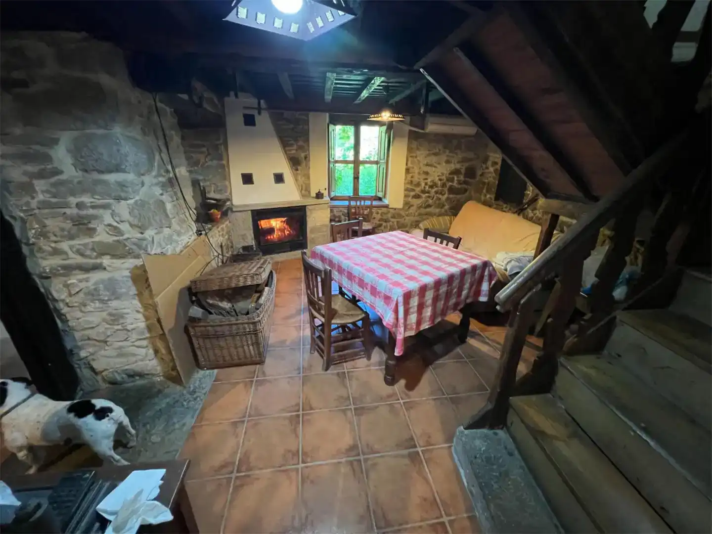 Cuina de Finca rústica en venda en Ponga amb Aire condicionat, Parquet i Moblat