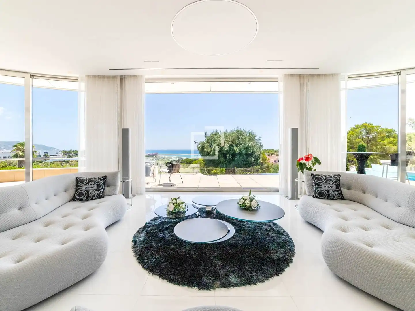 Sala d'estar de Casa o xalet en venda en Sitges amb Aire condicionat, Calefacció i Terrassa