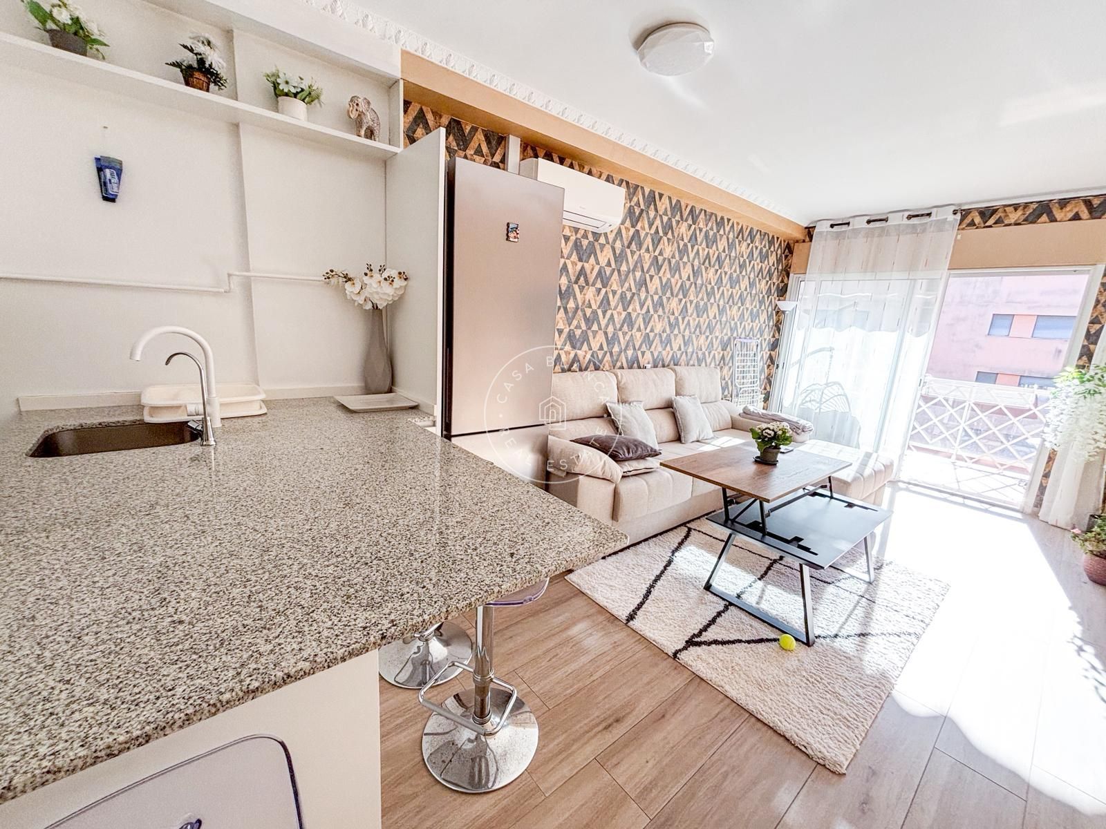 Sala de estar de Piso en venta en Lloret de Mar con Aire acondicionado, Calefacción y Terraza