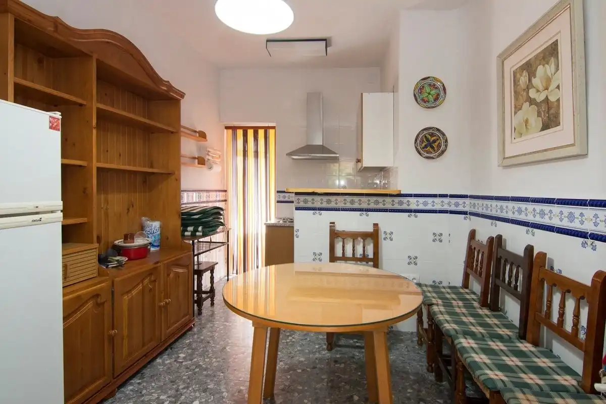 Cocina de Finca rústica en venta en Güéjar Sierra con Jardín privado, Terraza y Piscina