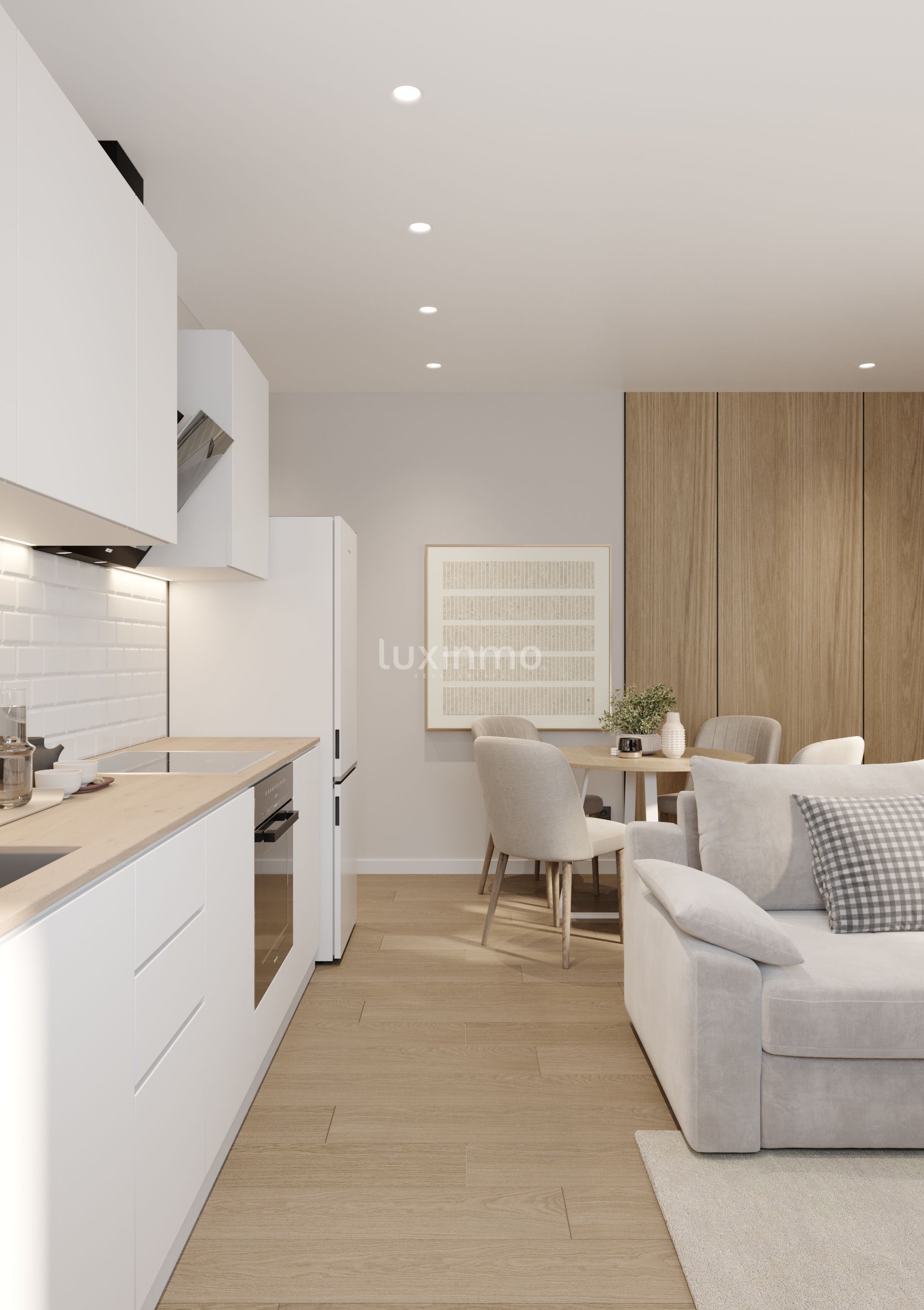 Kitchen of Flat for sale in Benidorm  with Private garden, Terrace and Community pool