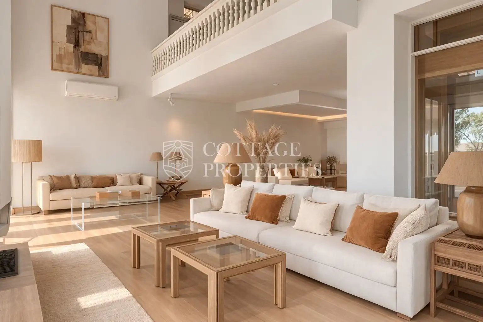 Sala de estar de Casa o chalet en venta en Sant Vicenç de Montalt con Aire acondicionado, Terraza y Amueblado