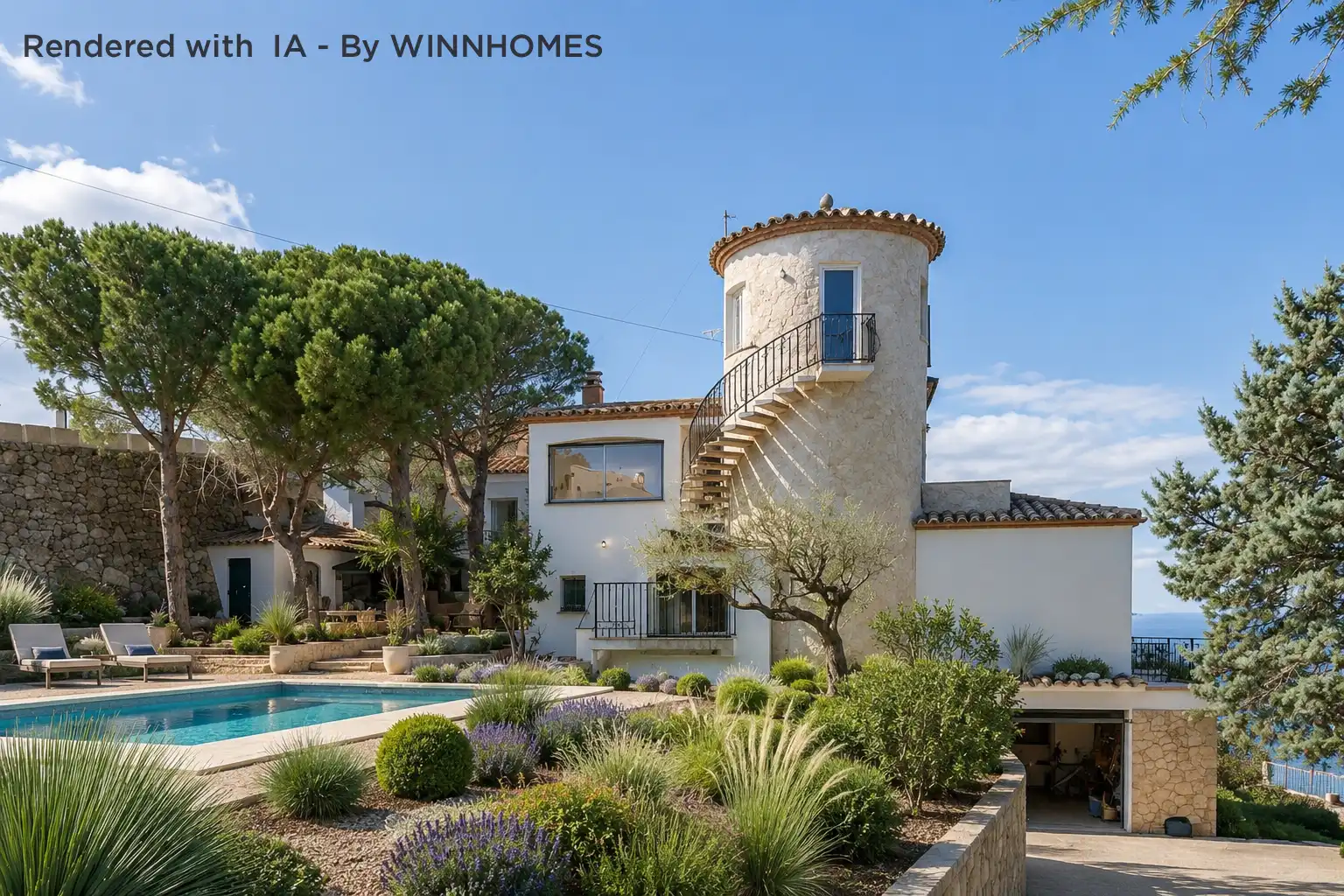 Vista exterior de Casa o xalet en venda en Roses amb Calefacció, Jardí privat i Terrassa