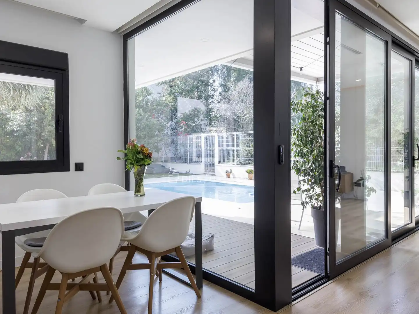 Terraza de Casa o chalet en venta en Godella con Aire acondicionado, Calefacción y Jardín privado