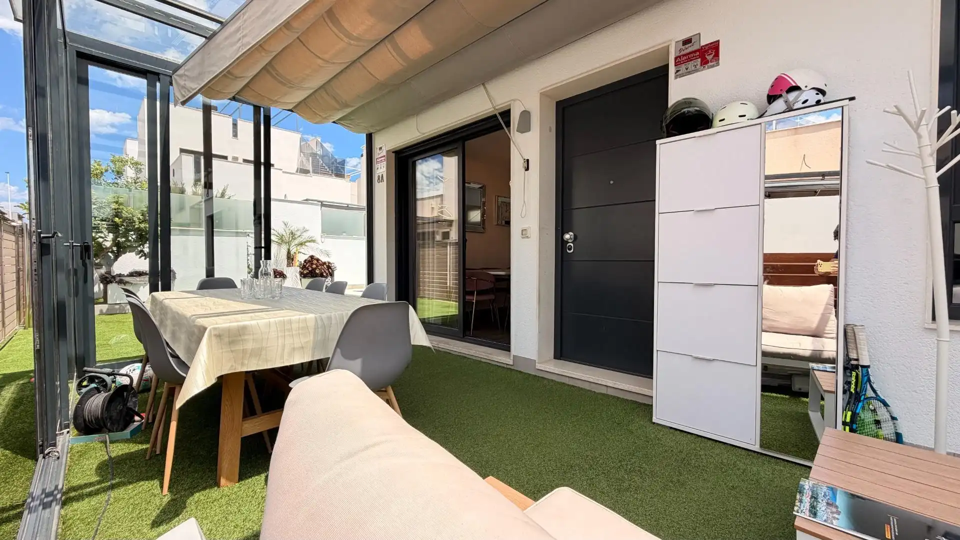 Terrace of Houses for sale in Torrevieja  with Air Conditioner, Private garden and Terrace