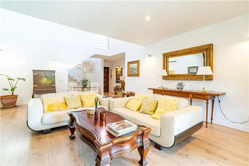 Sala de estar de Casa o chalet en venta en Calvià con Aire acondicionado, Calefacción y Jardín privado