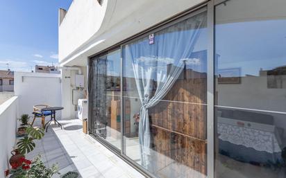 Terrace of Flat for sale in Churriana de la Vega  with Heating, Parquet flooring and Terrace