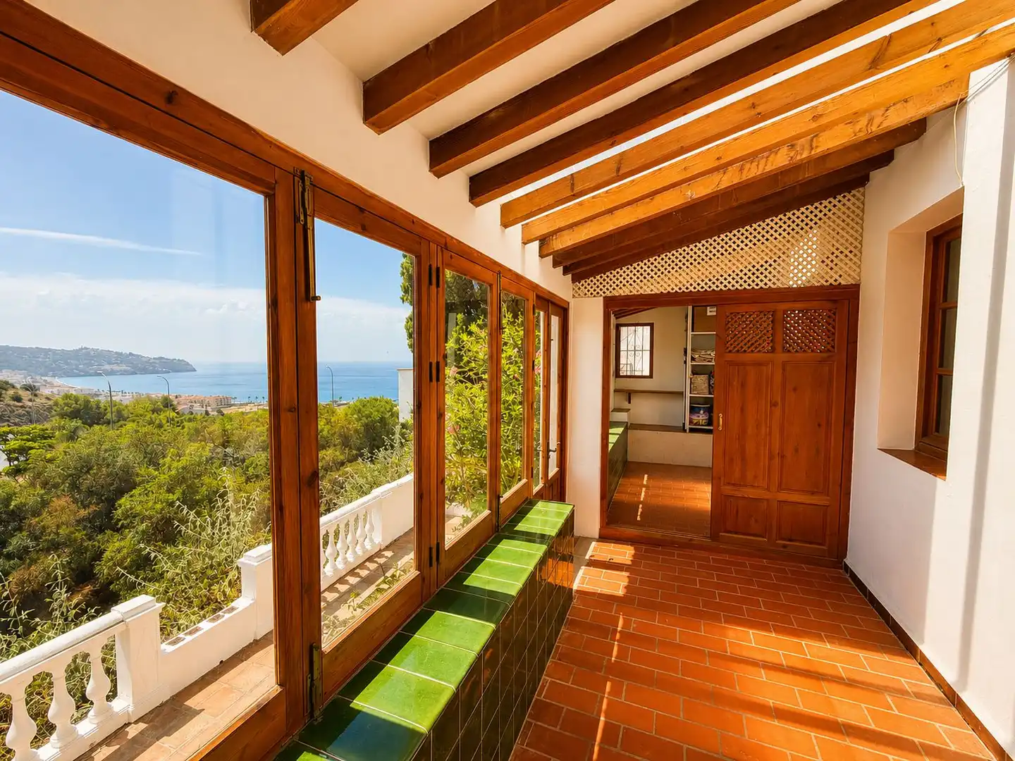 Terrace of Houses for sale in Almuñécar  with Air Conditioner, Heating and Private garden