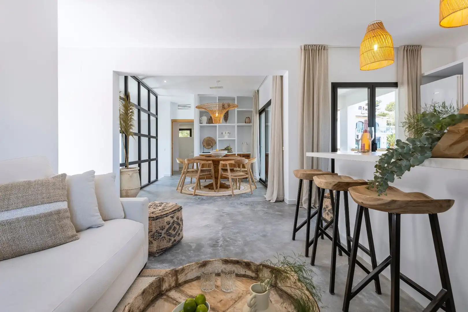 Living room of Houses for sale in Jávea / Xàbia  with Air Conditioner, Heating and Private garden